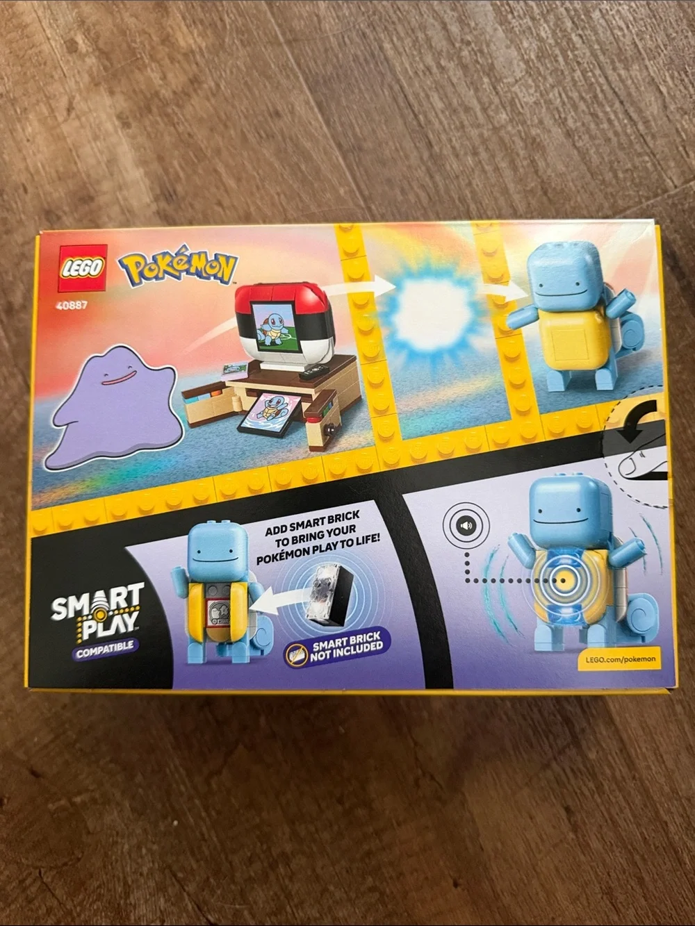 Lego Pokémon Squirtle Movie Night Set - Smart Play compatible sealed